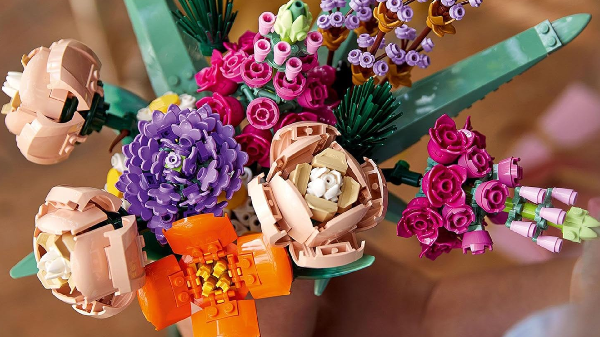 I fiori LEGO sono perfetti come regali per la Festa della Mamma!