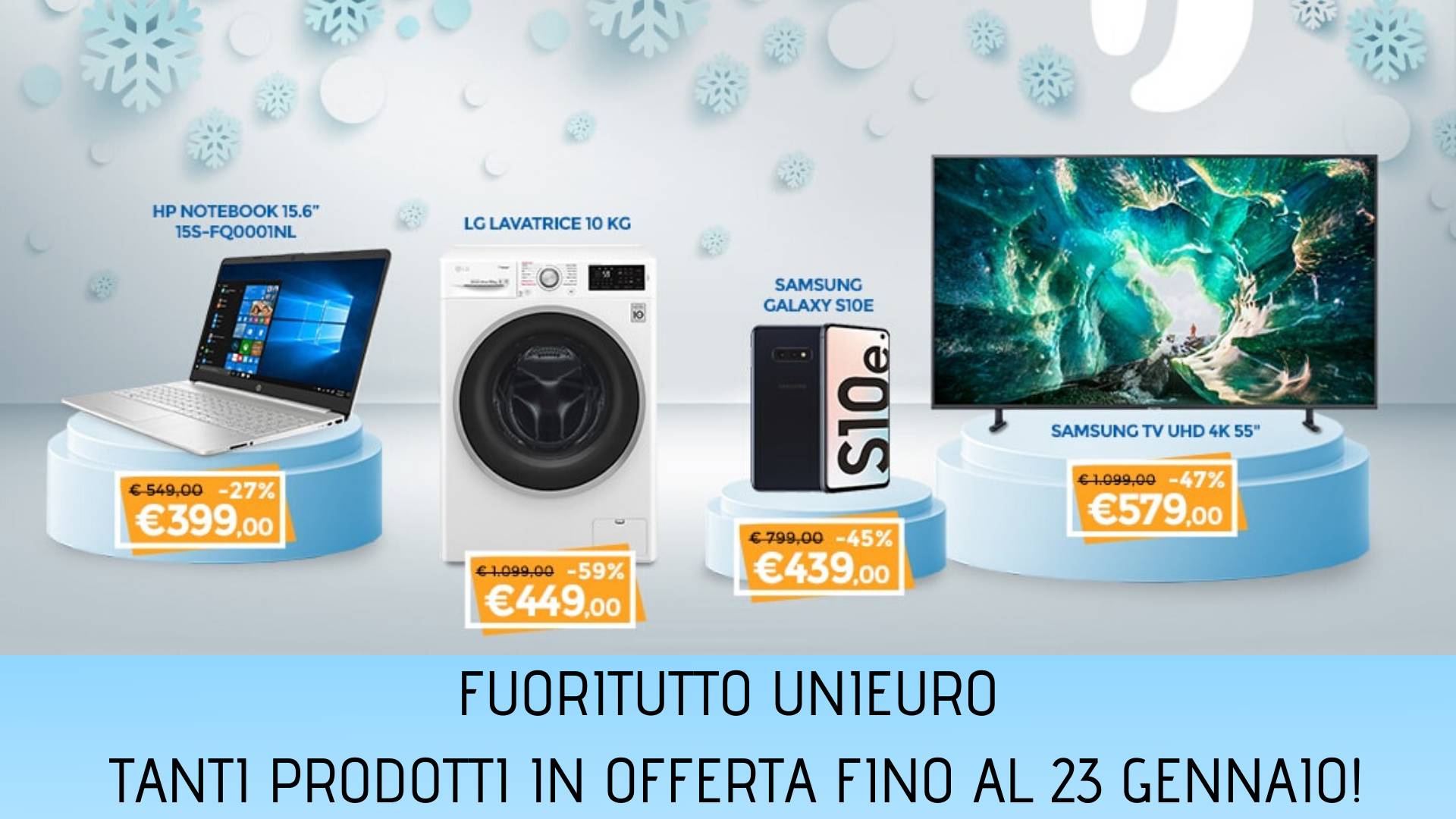 Offerte del giorno Unieuro: tanti notebook e smartphone in offerta! - Tom's  Hardware