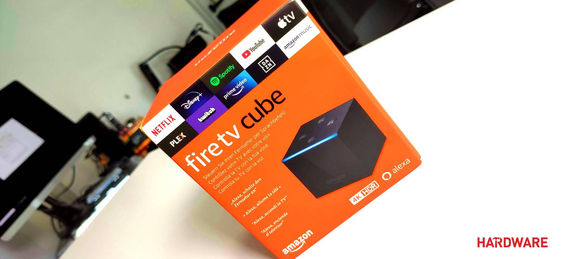 Come collegare  Fire TV Stick, Fire TV 4K e Fire TV Cube a un cavo  ethernet con un adattatore 