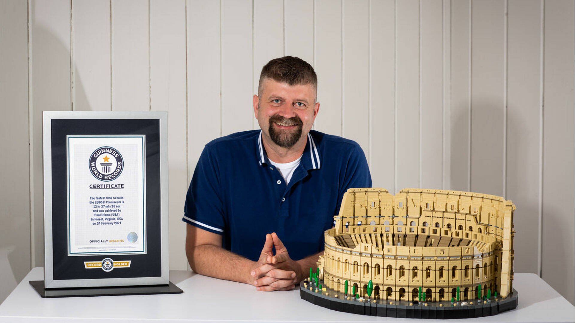 Il set Lego del Colosseo entra nel Guinness dei Primati con i suoi