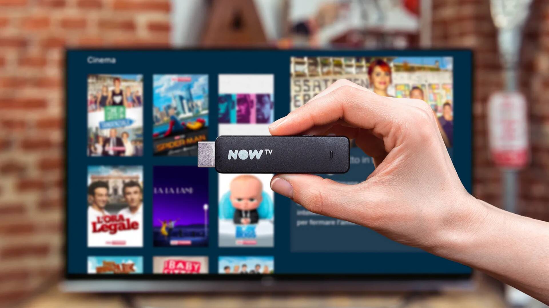 SCONTO PROMOZIONALE - NOW TV Smart Stick con 1 mese di Sport Incluso