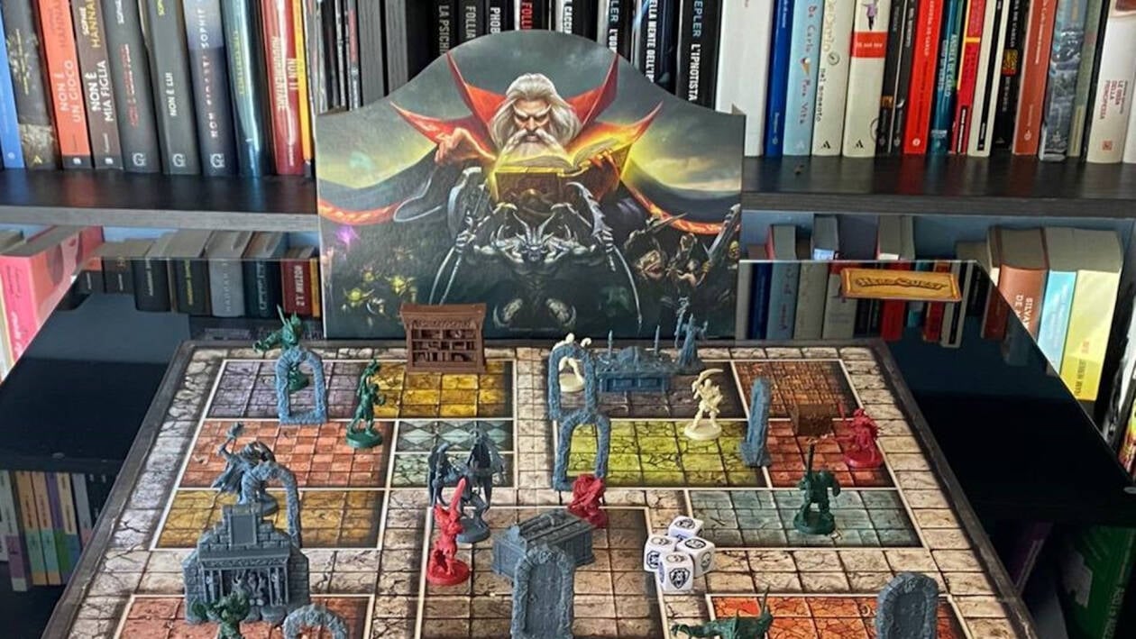 Heroquest edizione ITALIANA gioco base set completo Hero Quest con