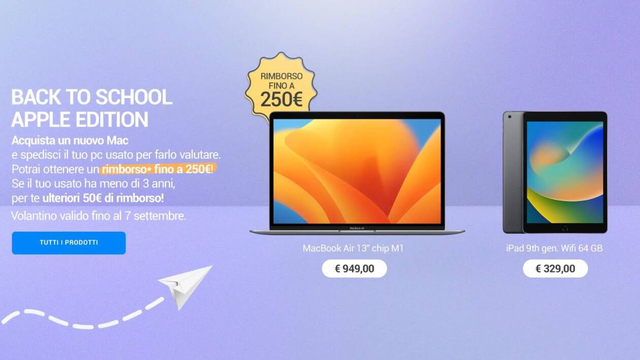 Apple Back to School scopri le imperdibili offerte targate Unieuro